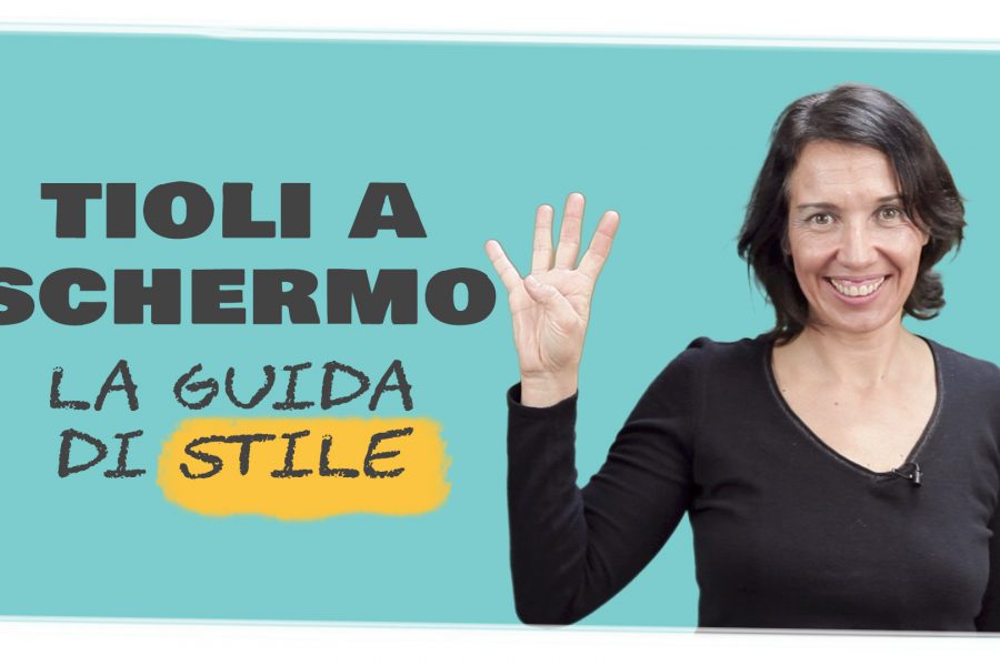 titoli a schermo