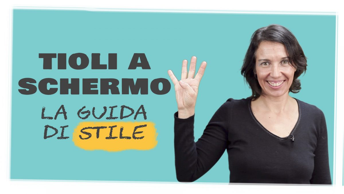 titoli a schermo
