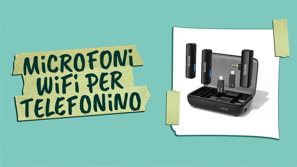 Microfoni wifi per telefonino